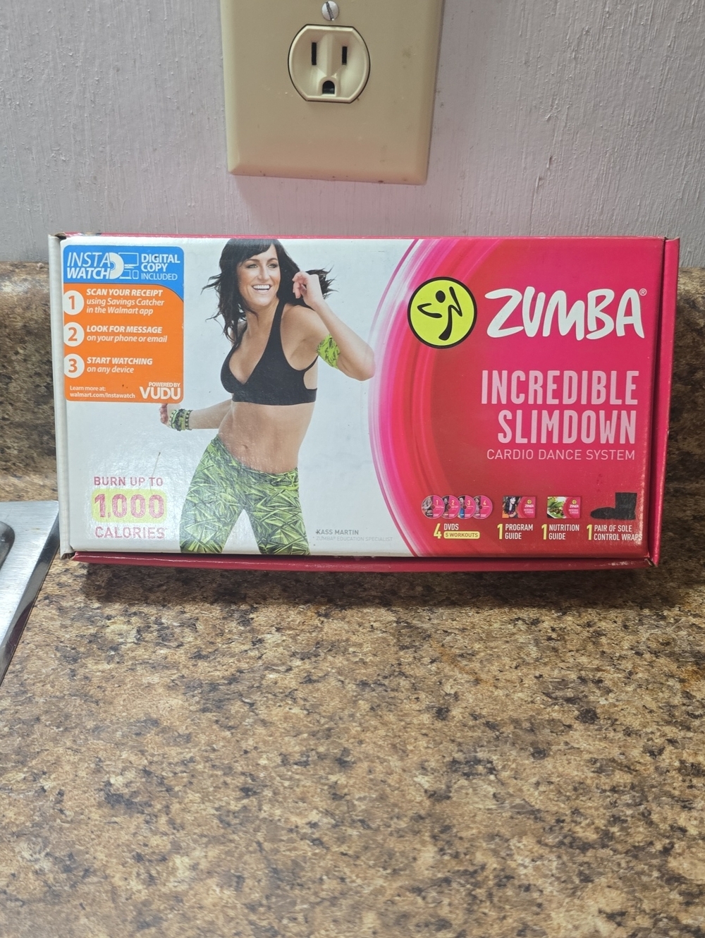 Zumba Fitness Incredible Slimdown Cardio Dance System – Pink